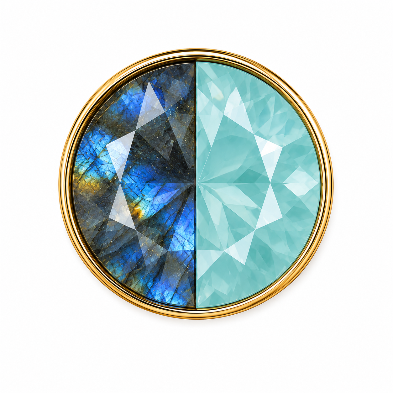 Azure Cuff Bracelet — Adjustable One Size